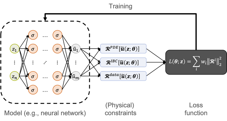 PINN schematic