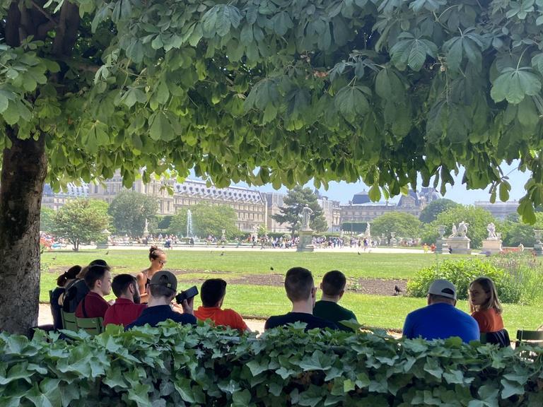 Picknick im Jardin des Tuileries